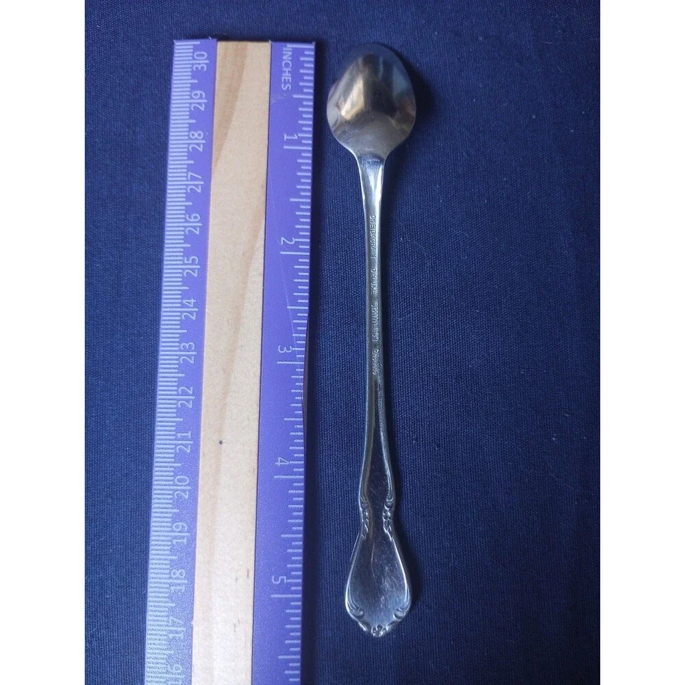 Chateau Infant Feeding Spoon Oneidacraft Deluxe Stainless Steel Discontinued
